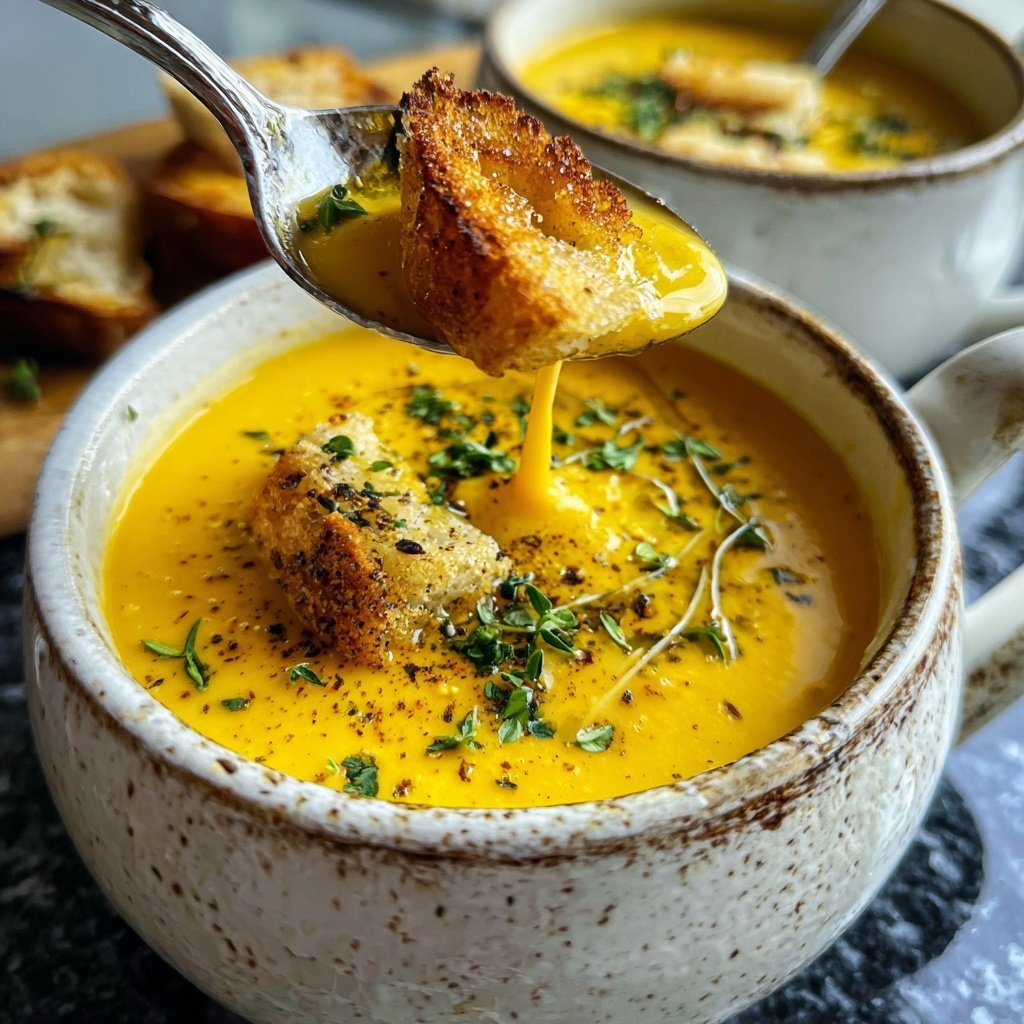 Blumenkohlsuppe mit Kurkuma