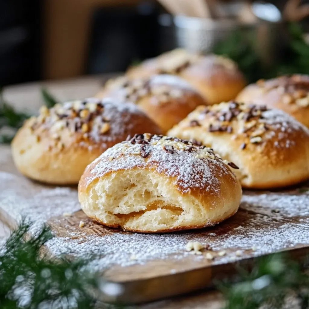 Stollenkonfekt mit Quark