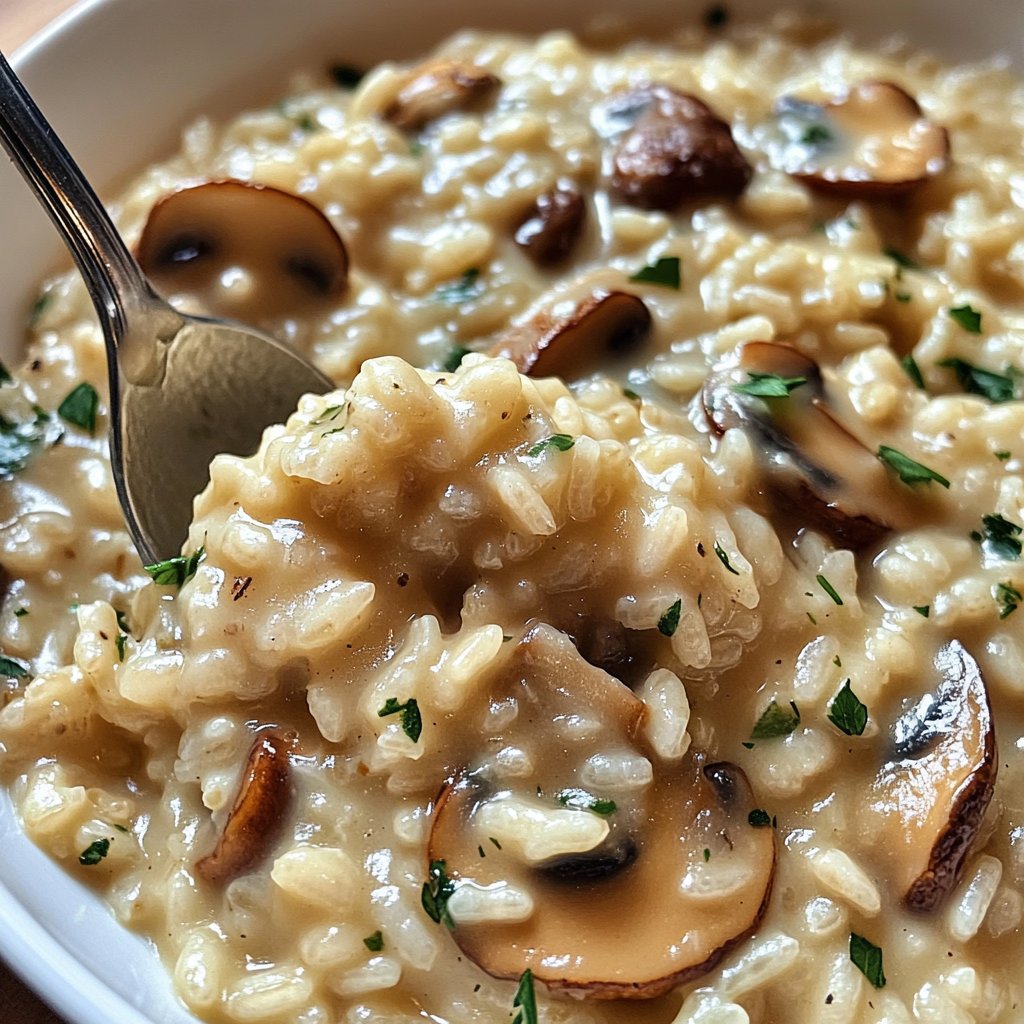 Risotto mit Champignons