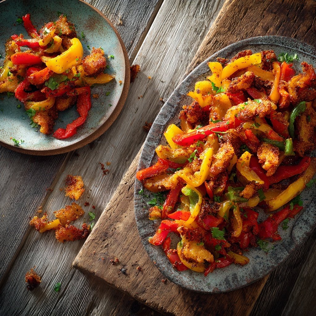 Grill Beilagen Mit Paprikawürfeln