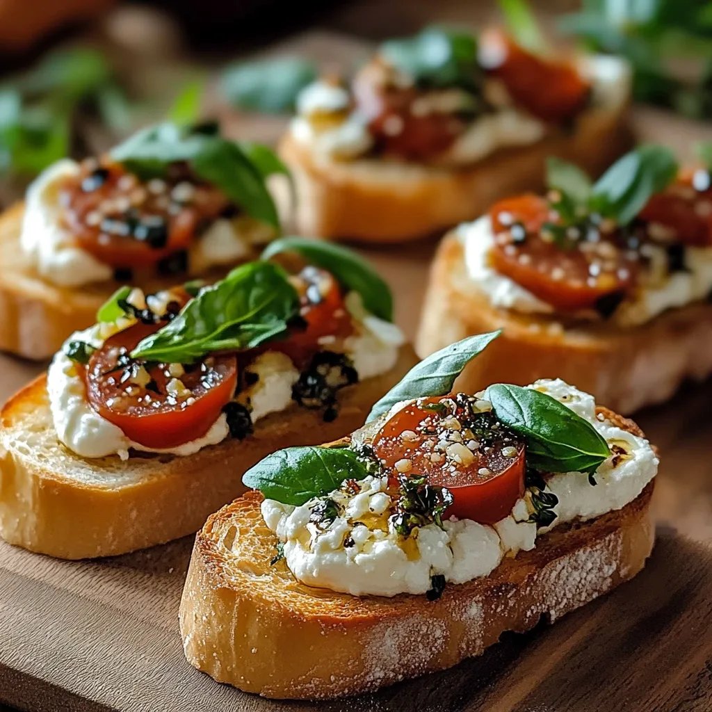 Balsamico-Ofenfeigen-Crostinis