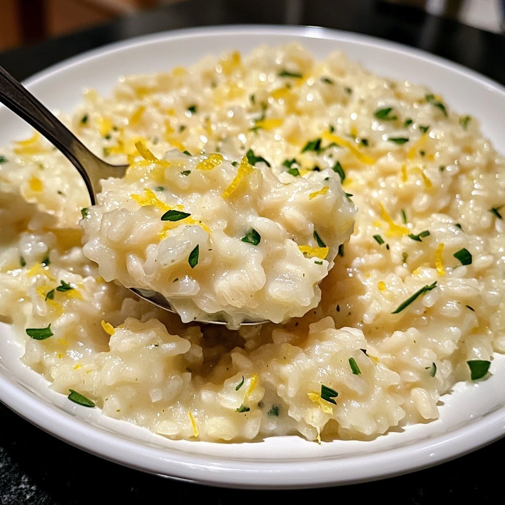 Risotto mit Zitronenschale