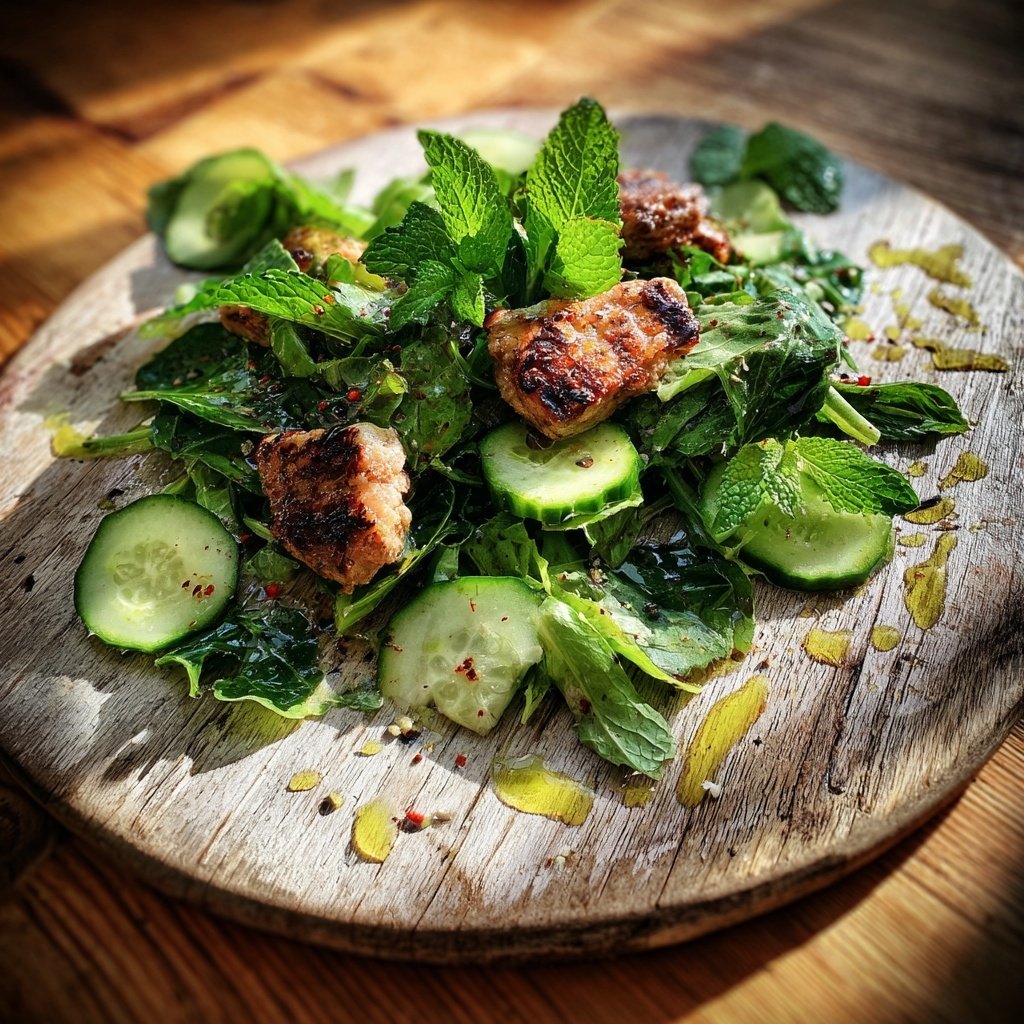 Grill Beilagen Salat Mit Gurke