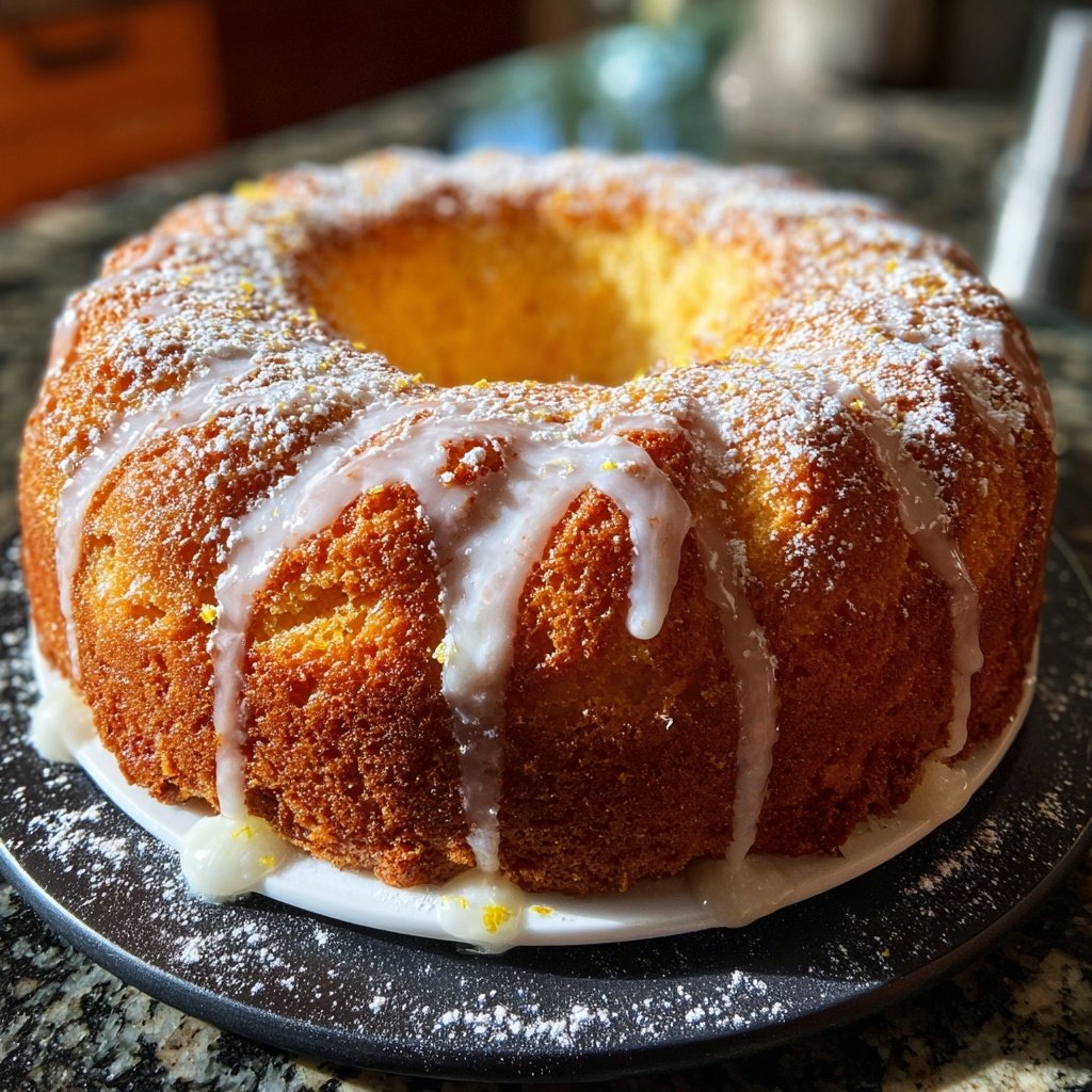 Zitronenkuchen locker & leicht