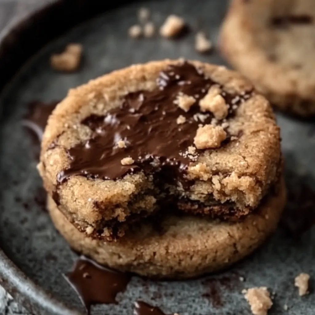 Butterbraune Schokoladenkekse