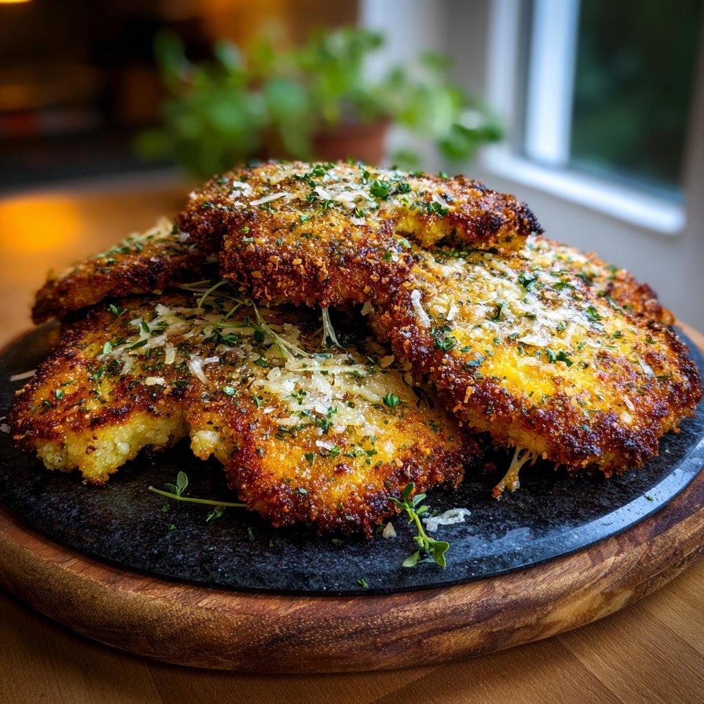 Blumenkohl Parmesan Schnitzel