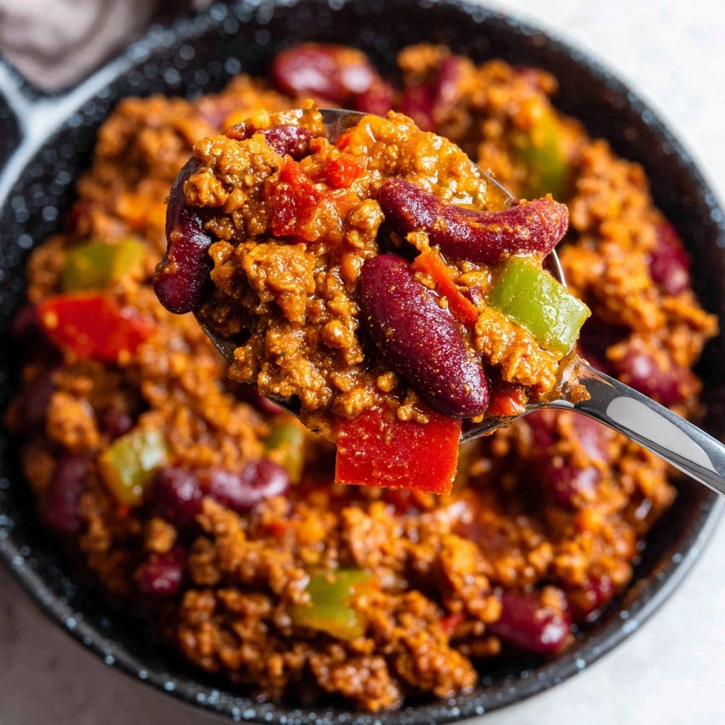 Chili sin Carne mit Bohnen